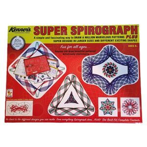 Super Spirograph Kenners Commemorative 50th Anniversary Edition 2016 Used Once